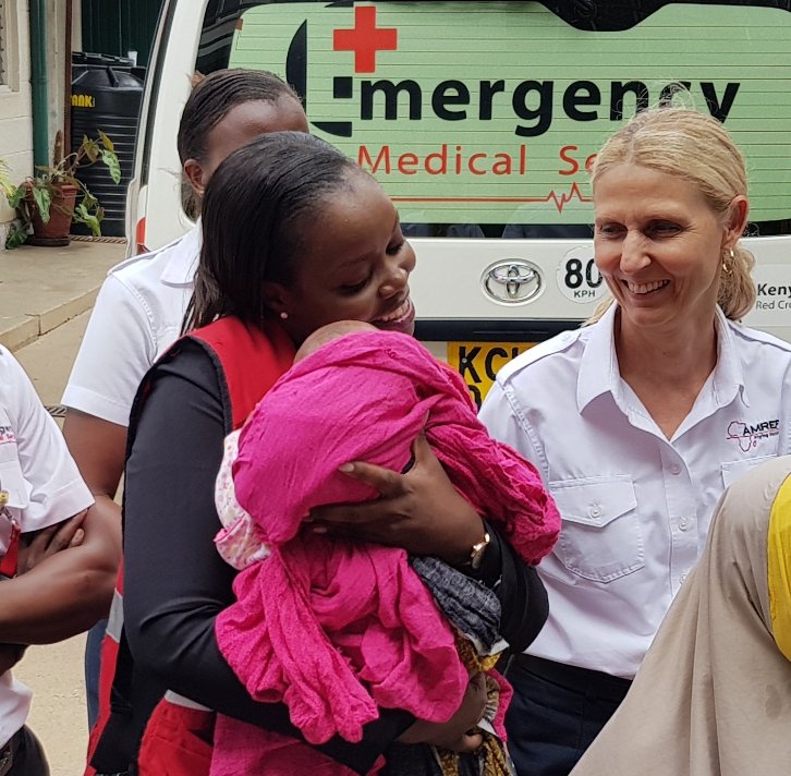 E-Plus in Partnership with AMREF Flying Doctors Rescue a Five Month Baby for Specialized Treatment