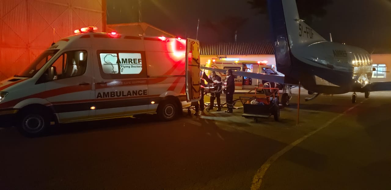 AMREF Flying Doctors evacuates three minors following bandit attack at Furole in Marsabit