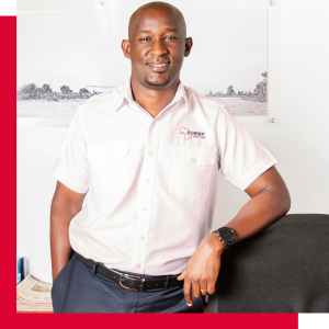 Stephen Gitau, the Chief Executive Officer for AMREF Flying Doctors