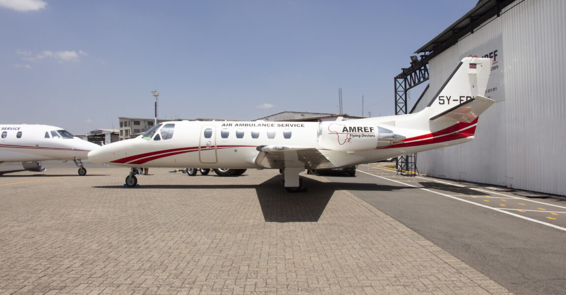 Amref Flying Doctors - Citation Bravo Aircraft model