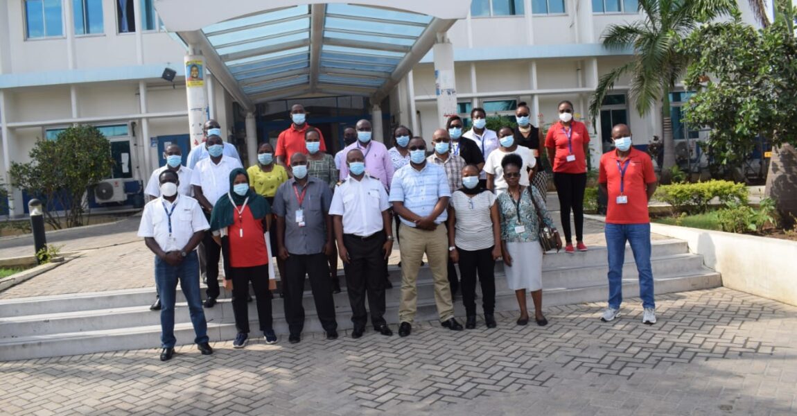 AMREF Flying Doctors - COVID 19 preparedness Training at Mombasa port