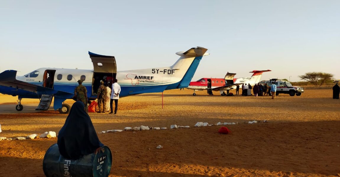 AMREF FLYING DOCTORS EVACUATES MANDERA BUS ATTACK PATIENTS
